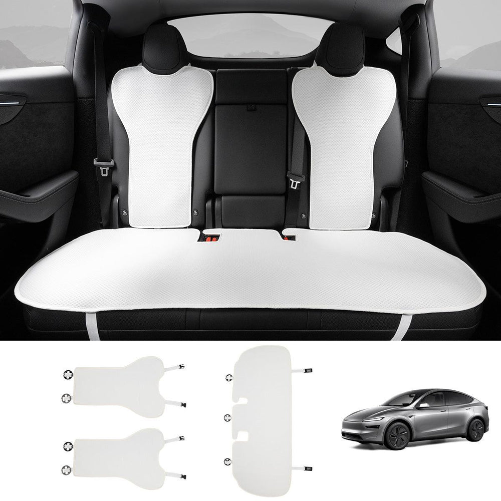 Ice Silk Breathable Air Mesh Seat Cushion for Tesla Model Y Juniper 2025+ - Evooor
