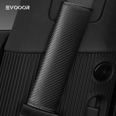 Premium-Carbonfaser-Design-Autogurtpolster - Universell kompatibel mit jedem Fahrzeug