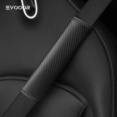 Premium-Carbonfaser-Design-Autogurtpolster - Universell kompatibel mit jedem Fahrzeug
