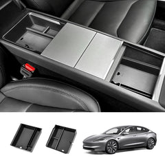2024+ Model 3 Highland Center Console Organizer and Armrest Box for Tesla
