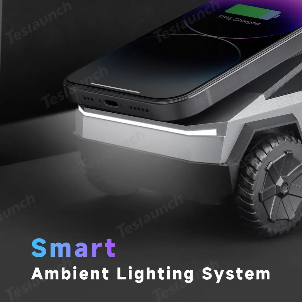 3-in-1 Car Wireless Charger with Phone Stand - Convenient and Versatile Charging Solution - Evooor