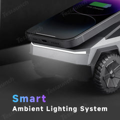 Wireless Charging Station with Cybertruck Design for Universal Vehicle Use - Evooor