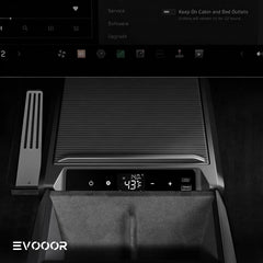 Cybertruck Center Console Gulv Køleskab-EVOOOR Cyberfreezer