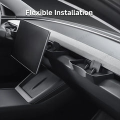 Tesla Model Y/Model 3 Organizer Tray Console Storage Box for Dashboard - Versatile Multi-Functional Holder for Accessories - Evooor