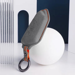 Alcantara Car Remote Key Case Cover For VW ID.3 2025 - Evooor