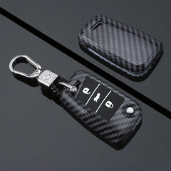 ABS Carbon Fiber Texture Car Key Case Cover For VW ID.3 2025 - Evooor