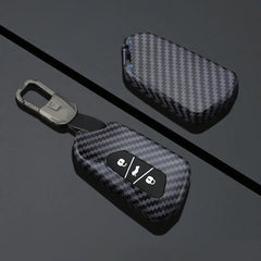 ABS Carbon Fiber Texture Car Key Case Cover For VW ID.3 2025 - Evooor