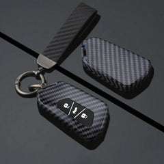 ABS Carbon Fiber Texture Car Key Case Cover For VW ID.3 2025 - Evooor