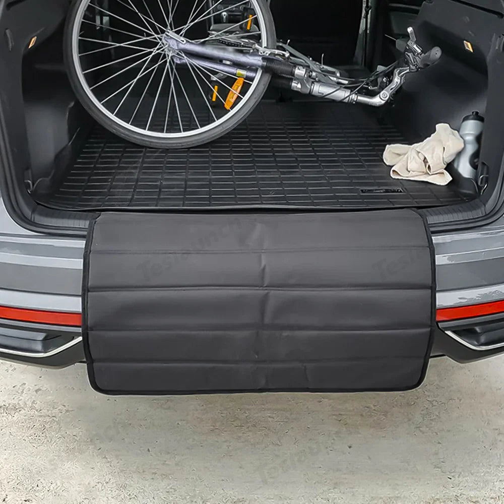 Durable Foldable Car Trunk Bumper Guard Shield with Universal Fit - Evooor