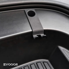 Protective Trunk Bolt Cover Kit with Secure Hook Clips for Tesla Model 3 (2021-2023)
