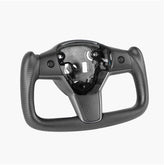 Volant entièrement en fibre de carbone de haute qualité pour Tesla Model 3 et Model Y-Adhérence améliorée et design luxueux
