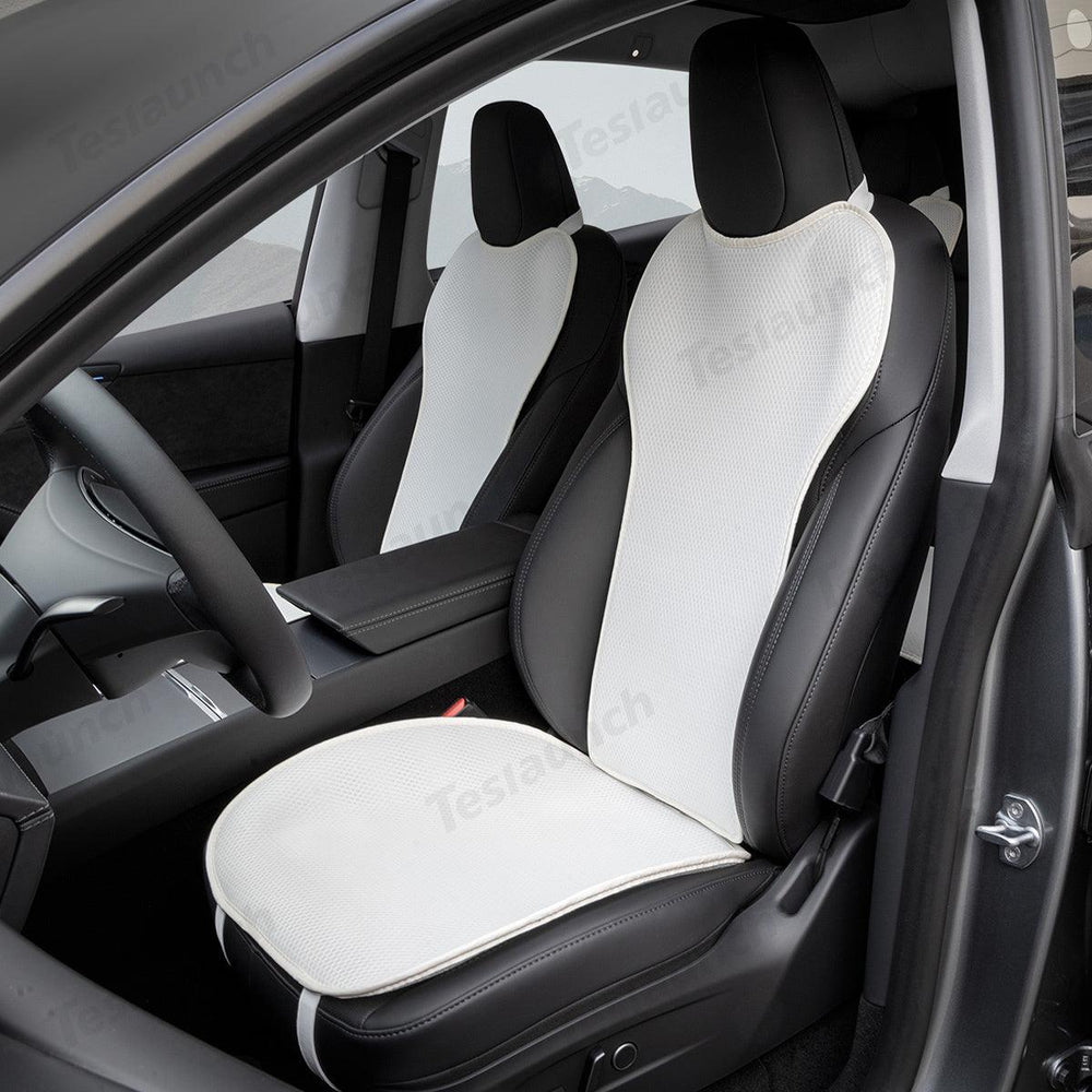 Ice Silk Breathable Air Mesh Seat Cushion for Tesla Model Y Juniper 2025+ - Evooor