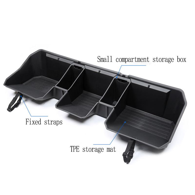 Rear Underseat Storage Bin Luxury Set for Cybertruck - Evooor