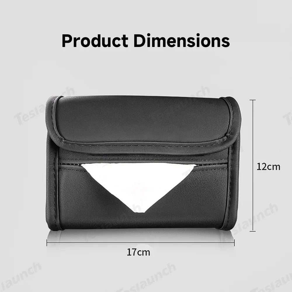 Convenient Universal Car Tissue Holder for Easy Access While Driving - Evooor