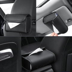 Convenient Universal Car Tissue Holder for Easy Access While Driving - Evooor