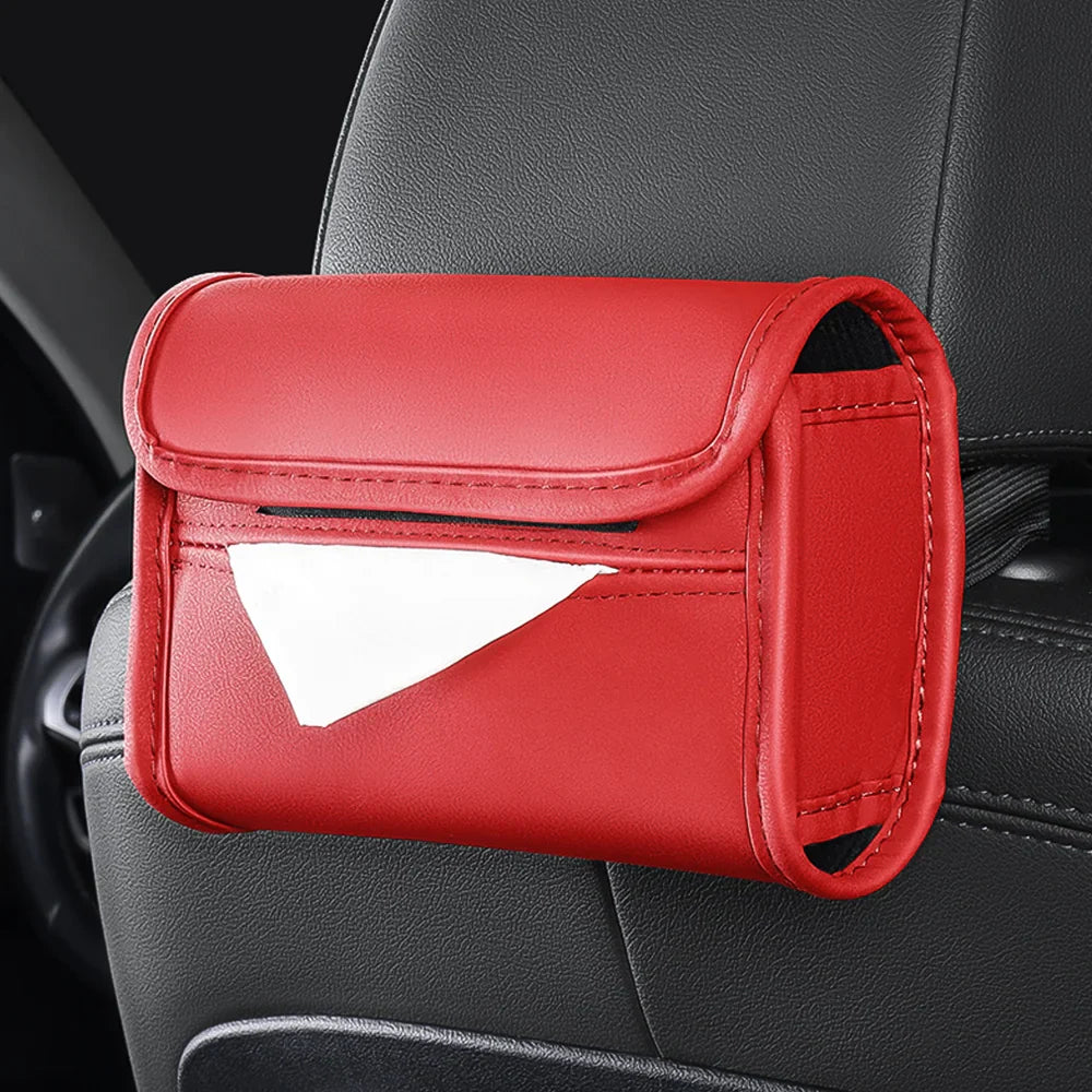 Convenient Universal Car Tissue Holder for Easy Access While Driving - Evooor