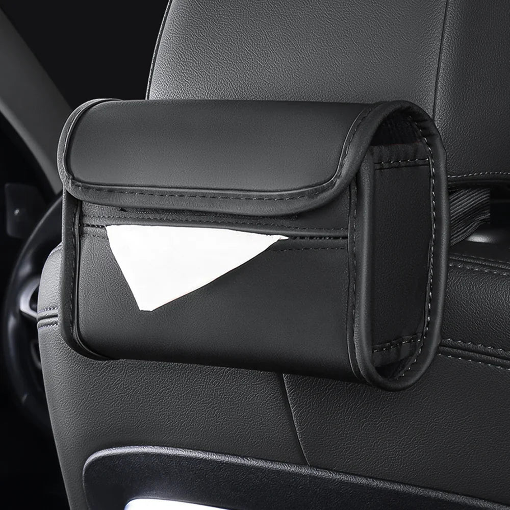 Convenient Universal Car Tissue Holder for Easy Access While Driving - Evooor