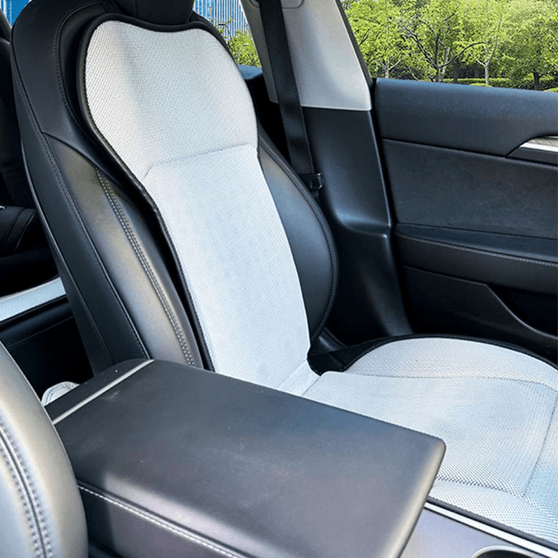 Breathable Ice Silk Seat Pad with Cooling Technology for Tesla Model 3/Y - Evooor