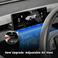 Nagyfelbontású 10,88" Tesla Model 3/Y/Cybertruck műszerfal képernyő tiszta kijelzővel