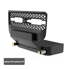 Model 3/Y 2-in-1 USB Hub Rear Air Outlet Protective Cover Expansion Cable for Tesla(2021-2024) Not Fit Model 3 Highland - Evooor
