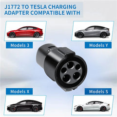 J1772 To Tesla Adapter for Tesla Model 3/Y/S/X/Cybertruck