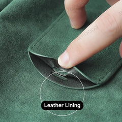 Model 3/Y Premium Leather Key Card Holder For Tesla (2017-2024)