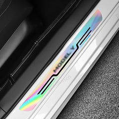 Durable Door Sill Guards with Laser-Finish for Tesla Model Y Upgrade (Set of 4) - Evooor