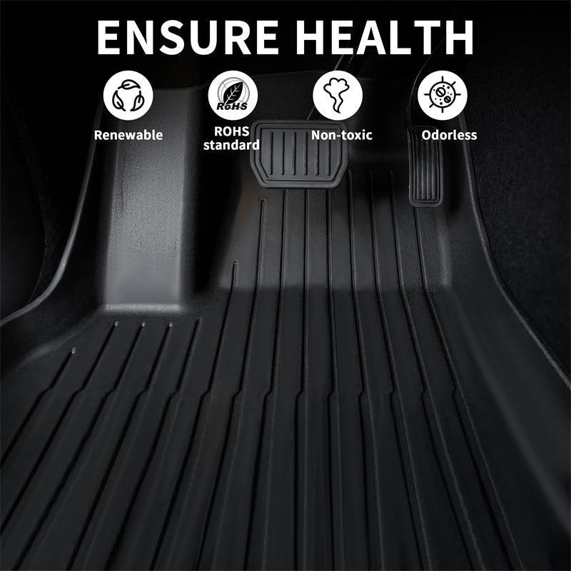 Model 3 All Weather TPE Interior Floor Mats Cargo Liners Set for Tesla (2021-2023) - Evooor