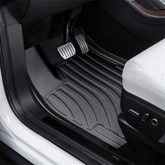 Model X All Weather TPE Interior Floor Mats Cargo Liners Set for Tesla (2021-2024) - Evooor
