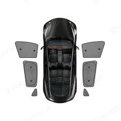 Model 3 Whole Car Sun Visor - Mesh Side Window Sunshade For Tesla(2017-2024) - Evooor