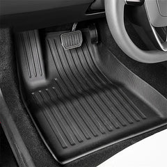 Model Y All Weather TPE Interior Floor Mats Cargo Liners Set for Tesla(2021-2024) - Evooor