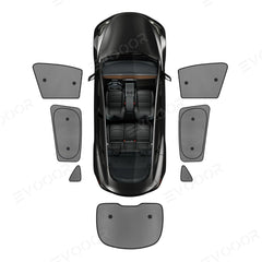 Model 3 Whole Car Sun Visor - Mesh Side Window Sunshade For Tesla(2017-2024) - Evooor