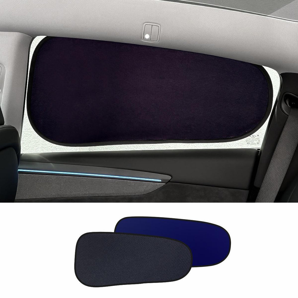 Static Cling Mesh Insulated Side Window Sunshade For Tesla Model Y - Evooor