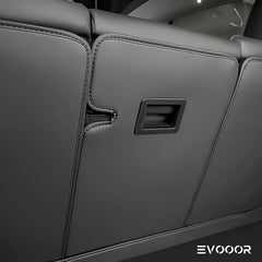 Nappa lær bakseteryggbeskytter for Tesla Model Y Juniper 2025+