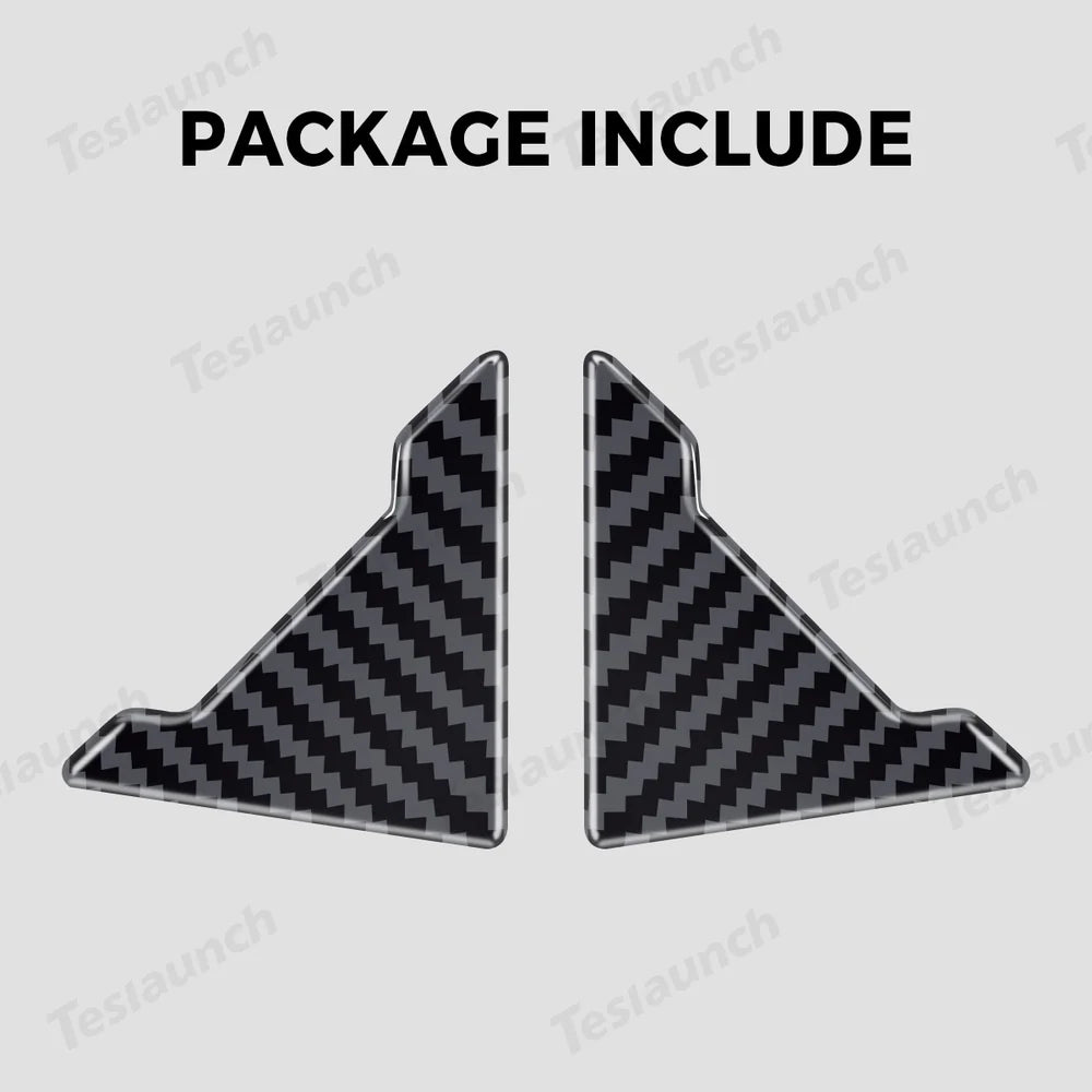 Universal PVC Carbon Pattern Car Door Corner Guards - Protect Your Vehicle with Style - Evooor