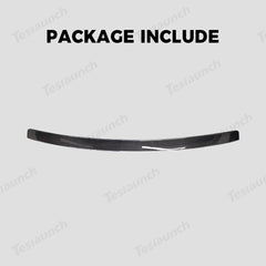 High-Quality Carbon Fiber Rear Tailgate Trim for Tesla Model Y - Enhance Your Vehicle's Style with This Juniper 2025+ Trim Piece - Evooor