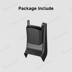 Protective Rear Center Console Kick Guard with Extra Storage for Tesla Model Y and Model 3 - Juniper 2025 / Highland 2024+ - Evooor