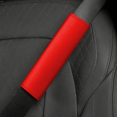 Leather Seatbelt Shoulder Strap Protector Covers For VW ID.3 2021-2025 - Evooor