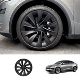 Tesla Model Y Juniper 20" Helix 2.0 Wheel Hubcaps Set - Replacement Accessories for 1 or 2 Wheels - Evooor