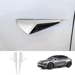 3-Pack Side Camera Protective Covers for Tesla Models Y & 3 - Compatible with Juniper 2025+ and Highland 2024+ Versions - Evooor