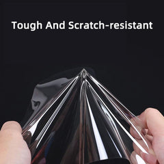 Headlight and Taillight Protective Film Set for Tesla Model Y - Smoked Tint, Durable TPU Material - Evooor
