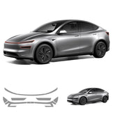 Headlight and Taillight Protective Film Set for Tesla Model Y - Smoked Tint, Durable TPU Material - Evooor