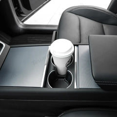 Tesla Model Y Juniper 2025+ TPE Door Storage Mats with Cup Holder Organizer - Evooor