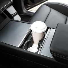 Tesla Model Y Juniper 2025+ TPE Door Storage Mats with Cup Holder Organizer - Evooor