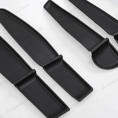 Tesla Model Y Juniper 2025+ TPE Door Storage Mats with Cup Holder Organizer - Evooor