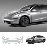 High-Quality Juniper 2025+ Tesla Model Y Full-Body TPU Protective Film for Invisible Protection - Evooor