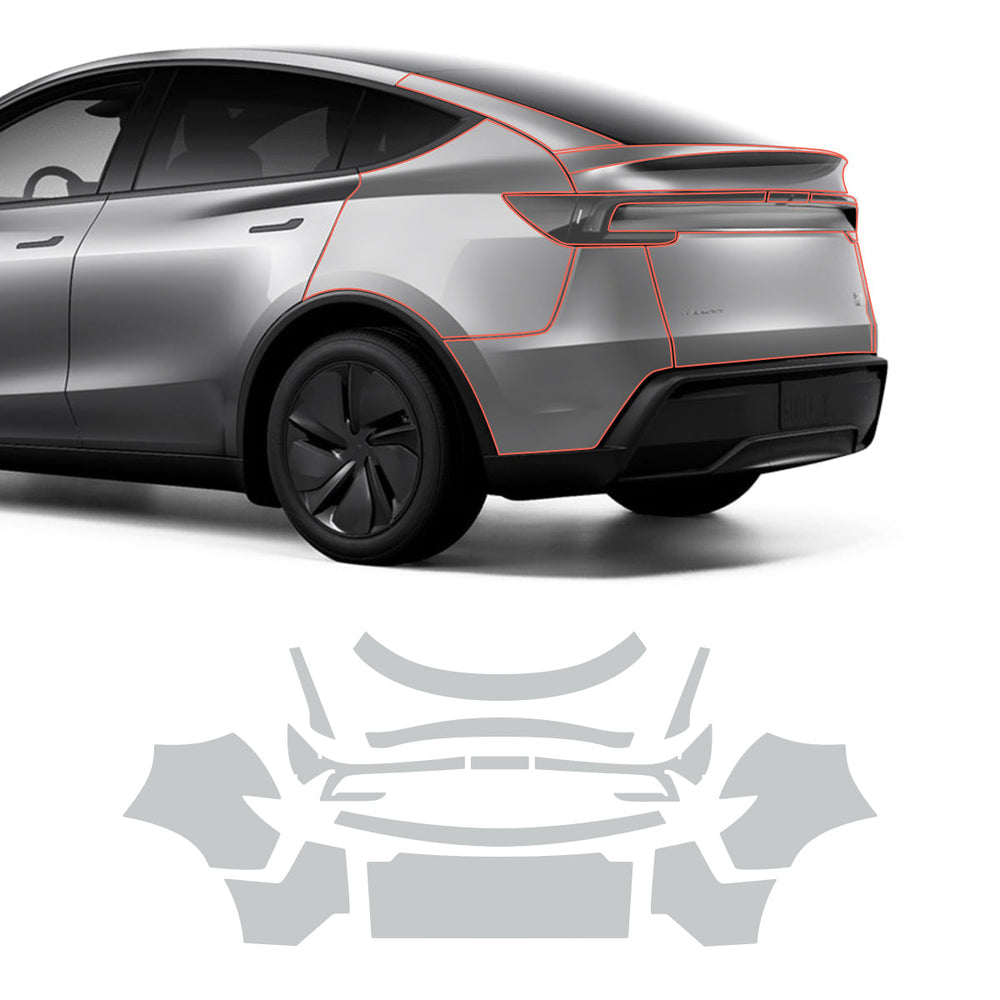 High-Quality Juniper 2025+ Tesla Model Y Full-Body TPU Protective Film for Invisible Protection - Evooor