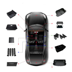 Model Y-Organizer-Set für Tesla2021–2023