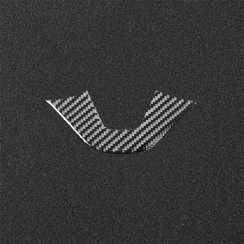 Carbon Fiber Steering Wheel U-Shaped Sticker For VW ID.4 2021+ - Evooor