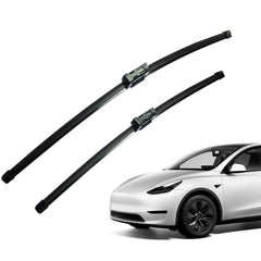 High-Quality 26"+20" Tesla Model Y 2020+ Frameless Windshield Wiper Blades Kit - Evooor